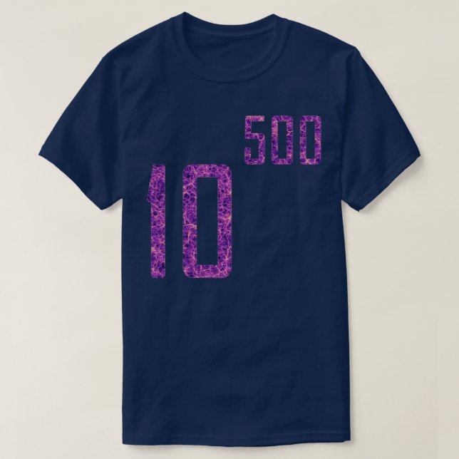 Multiverse strängteori 10500 t shirt (Design framsida)