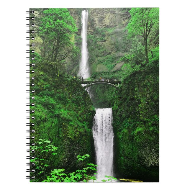 Multnomah Falls #1 bärbar dator Anteckningsbok (Framsidan)