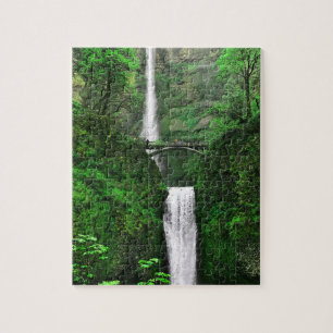 Multnomah Falls #1 Jigszle Puzzle Pussel