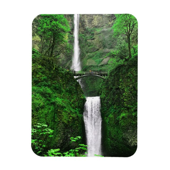 Multnomah Falls #1 Magnet (Vertikal)