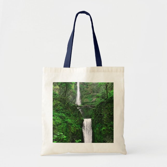 Multnomah Falls #1 Tote Bag Tygkasse (Framsidan)