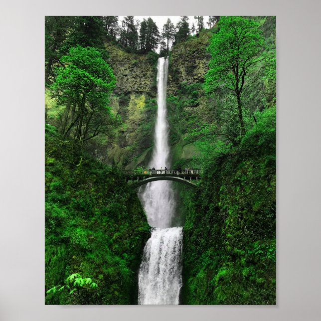 Multnomah Falls #2 Poster (Framsidan)