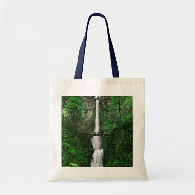 Multnomah Falls #2 Tote Bag Tygkasse (Framsidan)