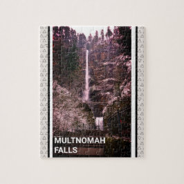 Multnomah Falls Columbia River Gorge Oregon Photo Pussel