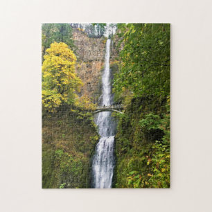 Multnomah Falls, Columbia River Gorge, Oregon Pussel