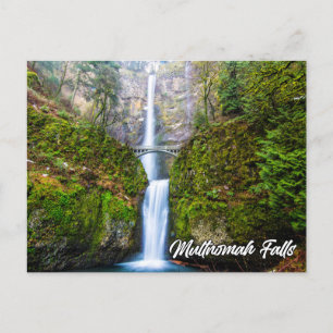Multnomah Falls, Columbia River Gorge, Oregon Vykort