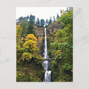 Multnomah Falls, Columbia River Gorge, Oregon Vykort