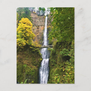 Multnomah Falls, Columbia River Gorge, Oregon Vykort