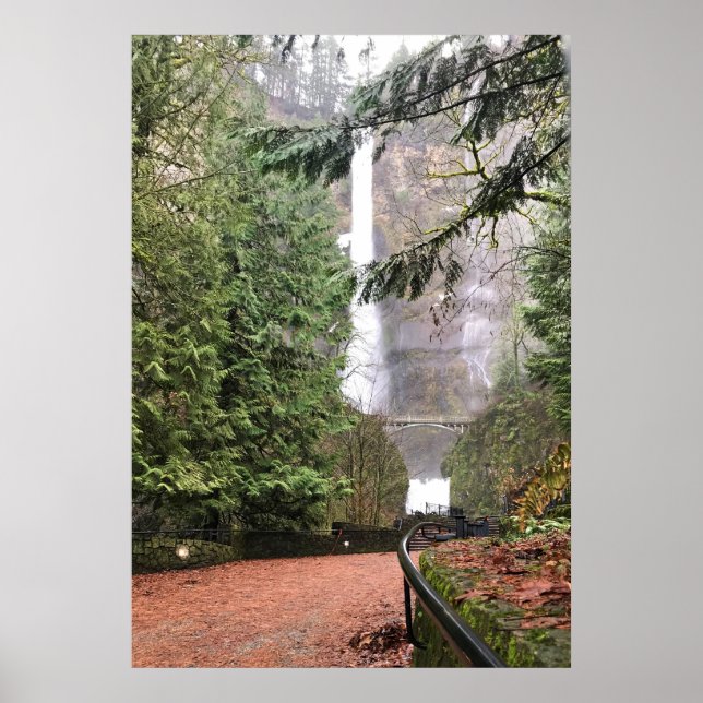 Multnomah Falls, ELLER Poster (Framsidan)