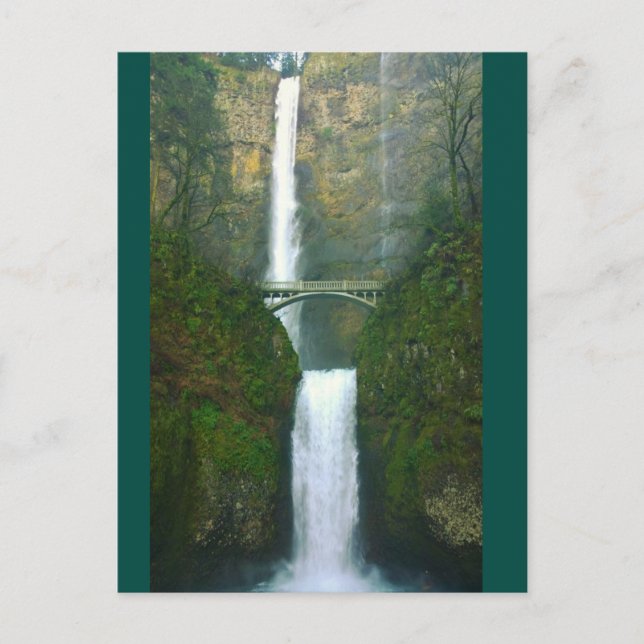 Multnomah Falls, ELLER Vykort (Framsida)