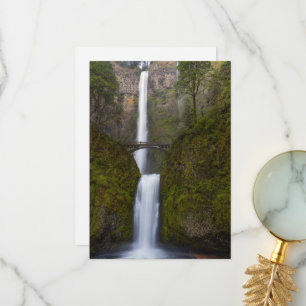 Multnomah Falls-hälsningskort Tack Kort