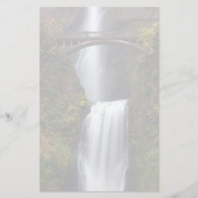 Multnomah Falls i slutet av hösten Brevpapper (Framsida)