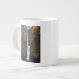 Multnomah Falls i slutet av hösten Jumbo Mugg