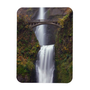 Multnomah Falls i slutet av hösten Magnet