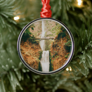 Multnomah Falls Julgransprydnad Metall