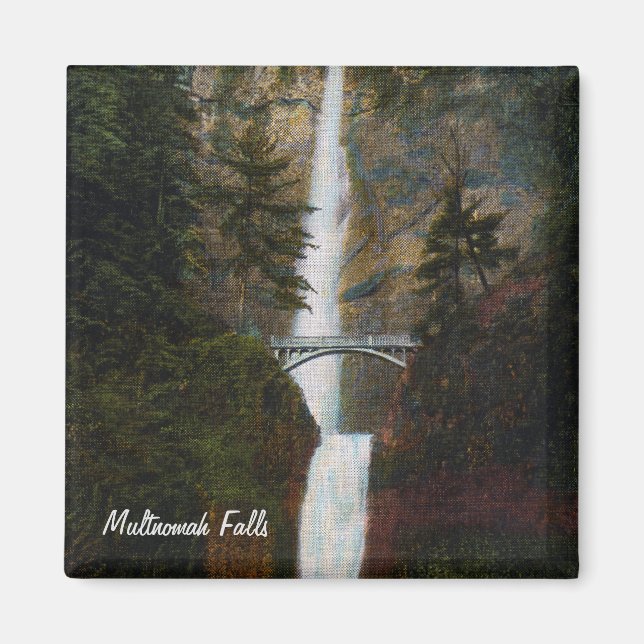 Multnomah Falls Magnet (Framsidan)