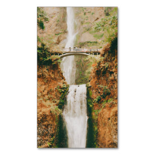 Multnomah Falls Magnetiska Visitkort