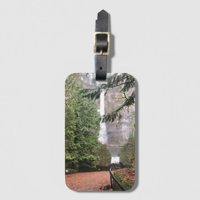 Multnomah Falls, OR Bagagebricka (Framsida vertikal)