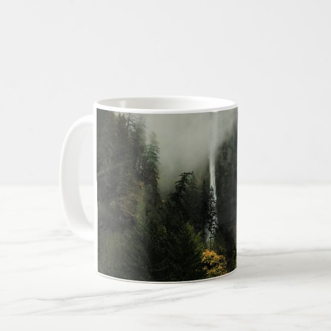Multnomah Falls, Oregon Kaffemugg (Framsida vänster)