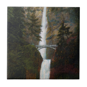 Multnomah Falls Oregon Kakelplatta