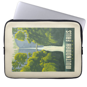 Multnomah Falls Oregon Laptop Fodral