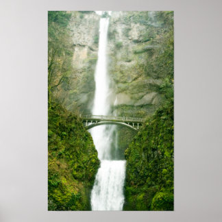 Multnomah Falls Oregon Poster