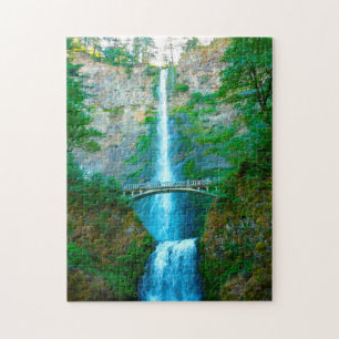 Multnomah Falls Oregon. Pussel