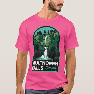 Multnomah Falls Oregon T Shirt