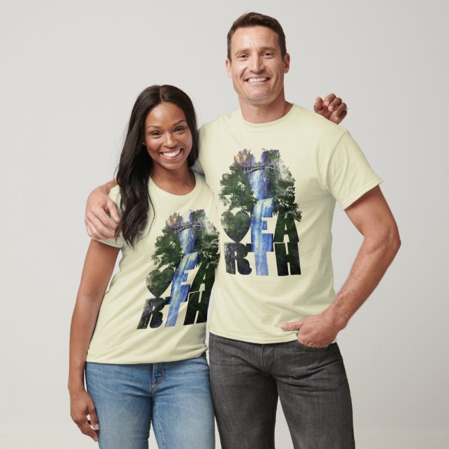 Multnomah Falls, Oregon Tee (Unisex)