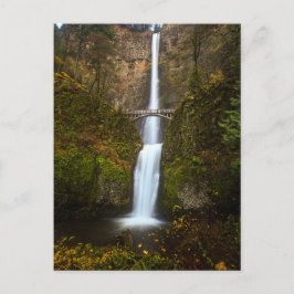 Multnomah Falls ・ Oregon-vykort Vykort