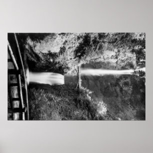 Multnomah Falls PhotographColumbia River, ELLER Poster