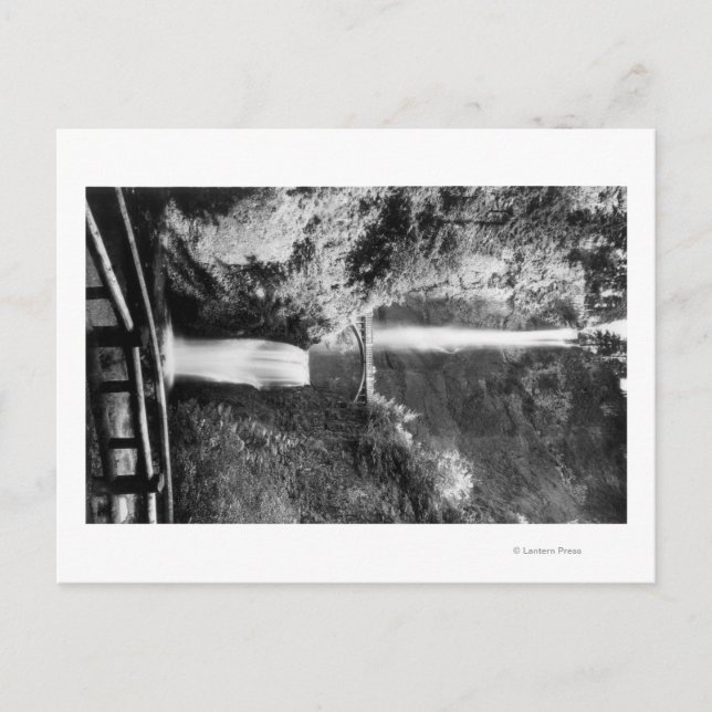 Multnomah Falls PhotographColumbia River, OR 2 Vykort (Framsida)