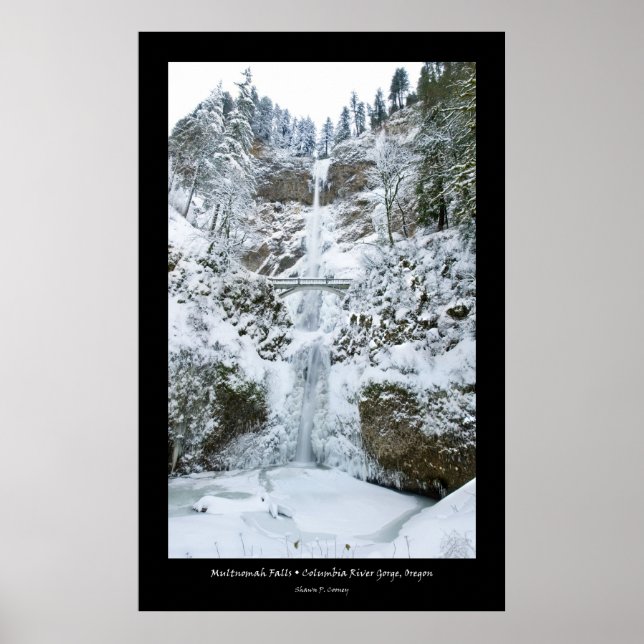 Multnomah Falls Poster (Framsidan)