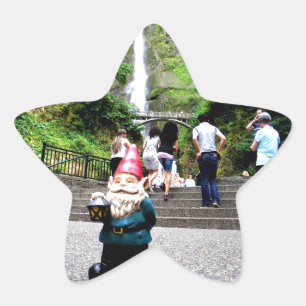 Multnomah Gnome II Stjärnformat Klistermärke