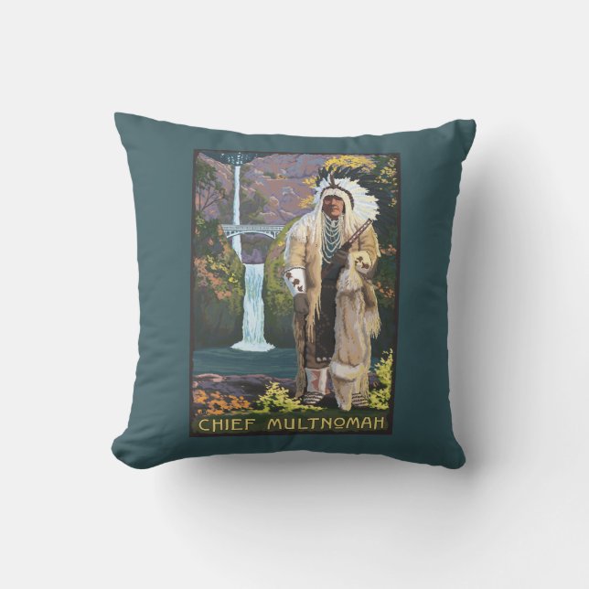 Multnomah nedgångar, OregonChief Multnomah Kudde (Framsida)