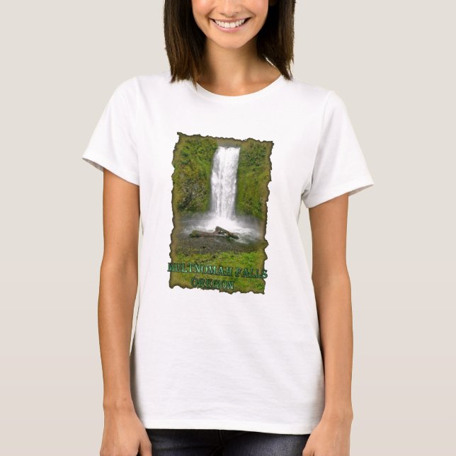 Multnomah nedgångar t-shirt (Framsida)