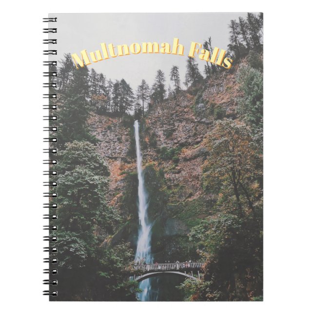 Multnomahfallen Anteckningsbok (Framsidan)