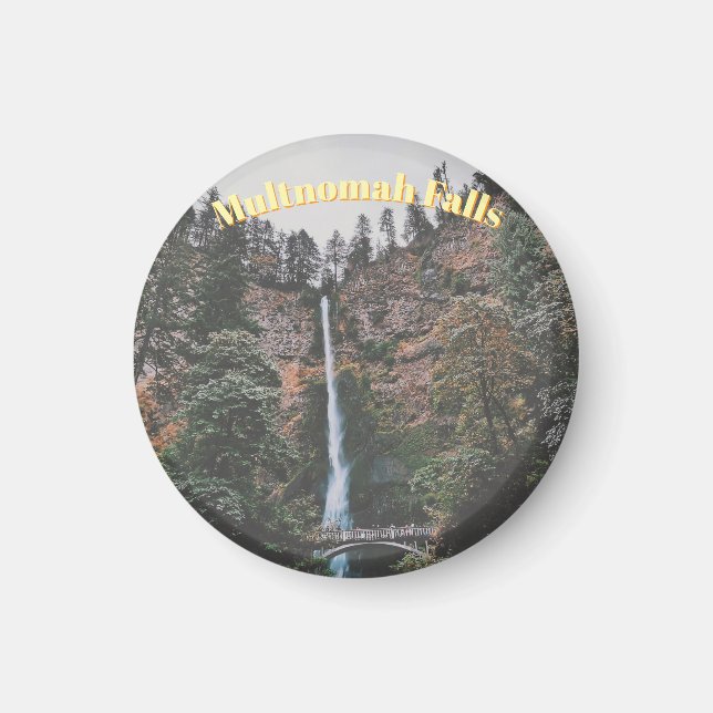 Multnomahfallen Magnet (Framsidan)
