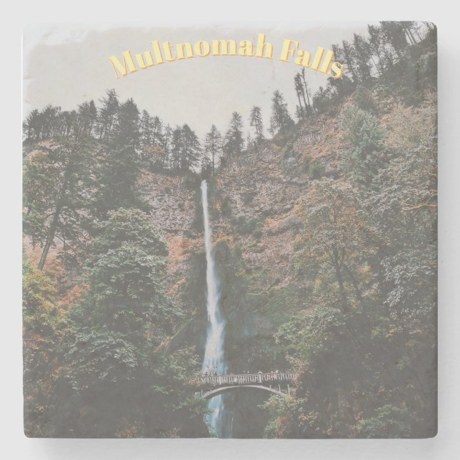 Multnomahfallen Stenunderlägg (Framsidan)