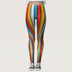Multy 3D-Abstrakt Leggings