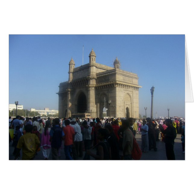 mumbai-gateway hälsningskort (Framsidan Horizontal)