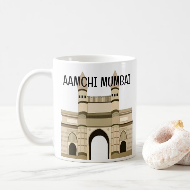 Mumbai Gateway Of India Resa  Kaffemugg (Med munk)