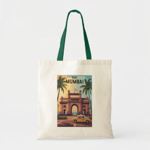 Mumbai India Gateway of India Illustration Travel Tygkasse