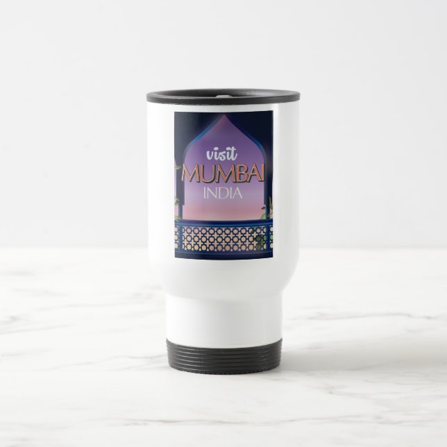 Mumbai Indien vintage stil reseaffisch Resemugg (Center)