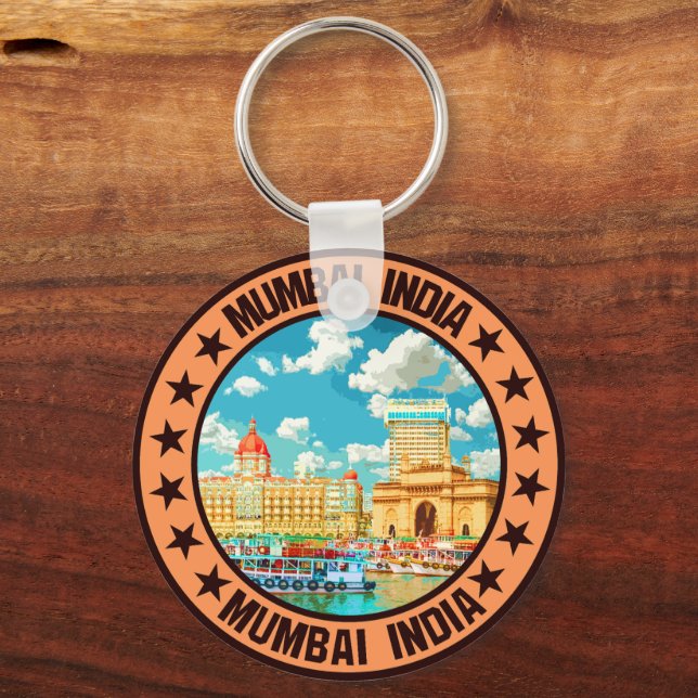 Mumbai Nyckelring (Framsida)