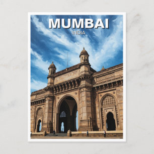 Mumbai Travel Souvenir Vykort