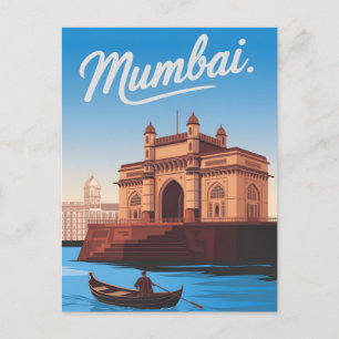 Mumbai vintage vykort