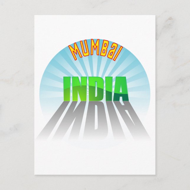 Mumbai Vykort (Framsida)