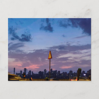 Mumbais Skyline på Dusk Vykort