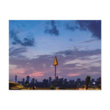 Mumbais Skyline på Dusk